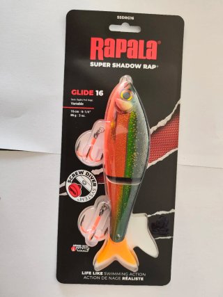 Rapala Super Shadow Rap Glide 16 Señuelo Pesca