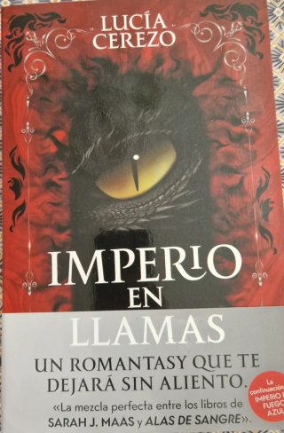 Imperio de fuego azul  Imperio de fuego en llam
