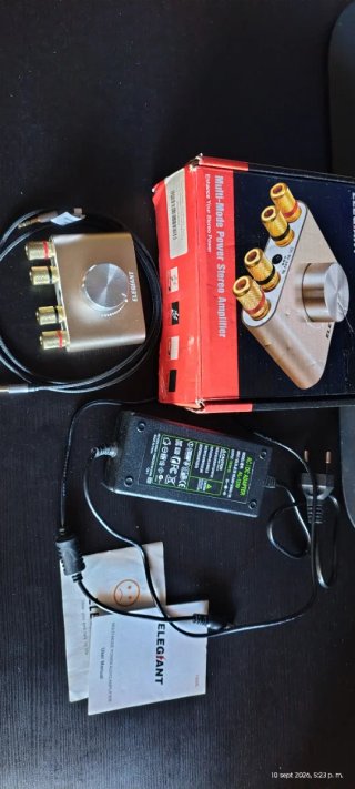 Amplificador Estéreo Elegiant 100W