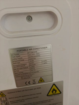Aire Acondicionado Portátil Pingüino Blanco
