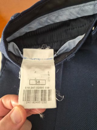 Traje chaqueta azul Easywear