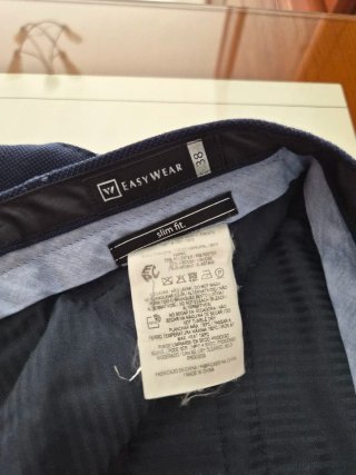 Traje chaqueta azul Easywear