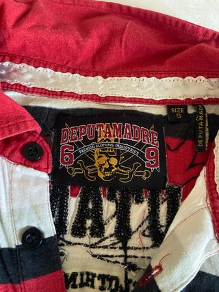 Polo de hombre De Puta Madre 69, talla S, de manga