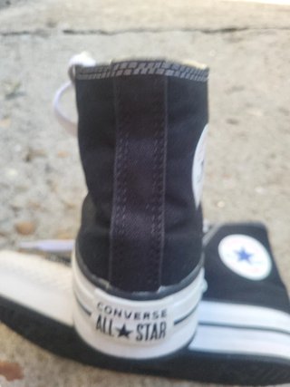 Zapatillas Converse All Star Negras. Número 32
