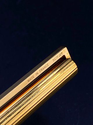 Bolígrafo St. Dupont Ligne classic Bañado en Oro
