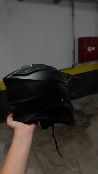 Casco Motocross Negro