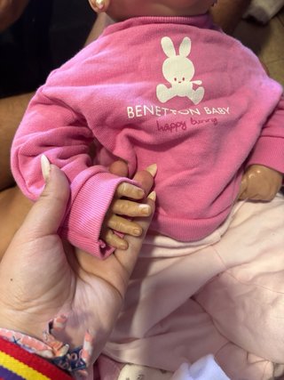Muñeca Reborn bebe con ropita de regalo