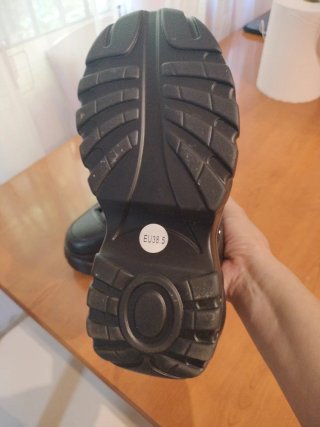 Zapatos plataforma chica negros