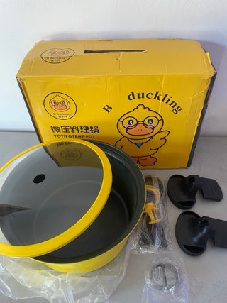 Olla de micropresión B duckling amarilla
