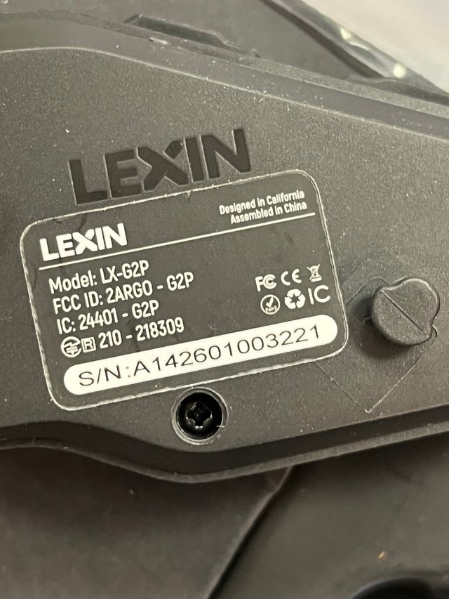 Lexin G2P Bluetooth Intercom #003221