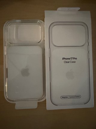 Funda iPhone 17 Pro Transparente MagSafe