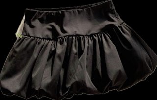 Falda pantalón negra talla S