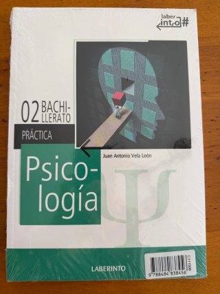 2 libros Psicología, Bachillerato 2. nuevos