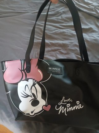 Bolso Minnie Negro y Rosa