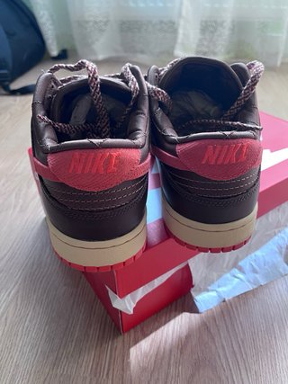 Nike Dunk Low Retro Marrón/Rojo