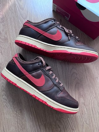 Nike Dunk Low Retro Marrón/Rojo