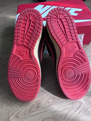 Nike Dunk Low Retro Marrón/Rojo