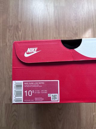 Nike Dunk Low Retro Marrón/Rojo