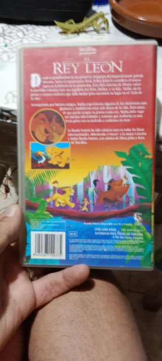 El Rey León VHS (1995)