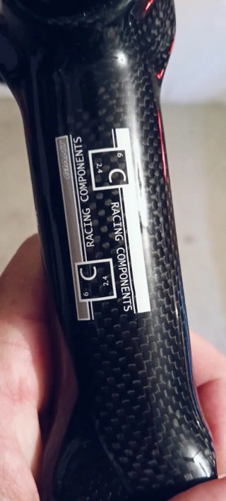 Manillar y potencia Giant C Racing Carbono