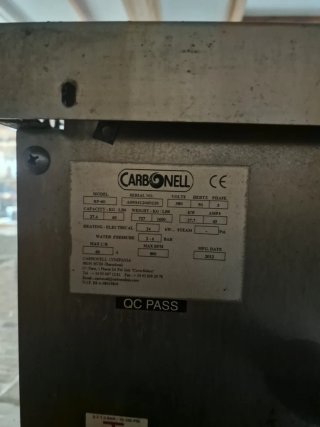 Lavadora Carbonell 27kg SP-60