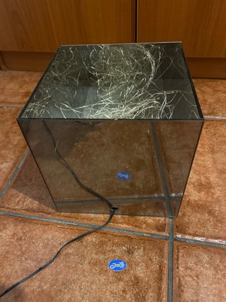 Lámpara Cubo LED Infinita