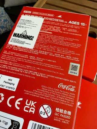 Labubu The Monsters Coca Cola Vinyl Blind Box