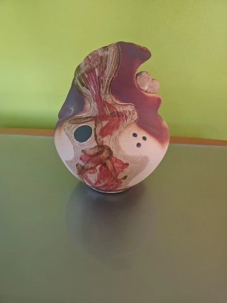 3 Jarrones Decorativos Cerámica