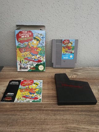 Juego Nintendo Simpsons Bart vs. Space Mutants