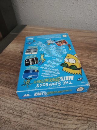 Juego Nintendo Simpsons Bart vs. Space Mutants