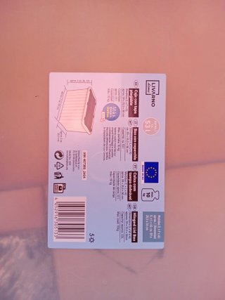 Dos cajas de almacenaje plástico 53L transparentes