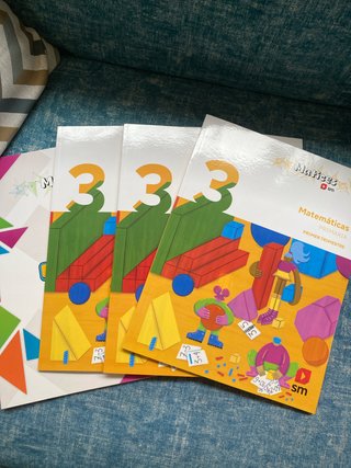 Libros de matemáticas de 3 primaria