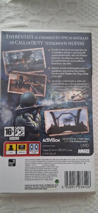PSP Call of Duty: Roads to Victory