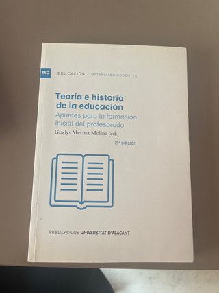 Teoría e historia de la educación : apuntes par...