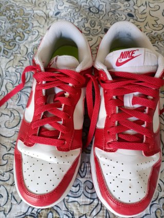 Zapatillas Nike Dunk Rojas y Blancas