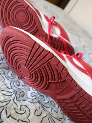 Zapatillas Nike Dunk Rojas y Blancas