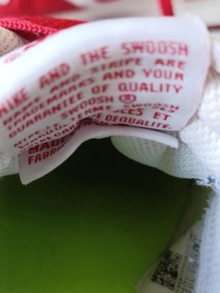 Zapatillas Nike Dunk Rojas y Blancas