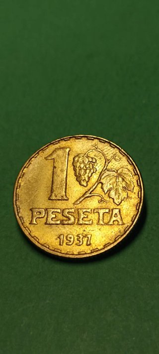 Peseta 1937.