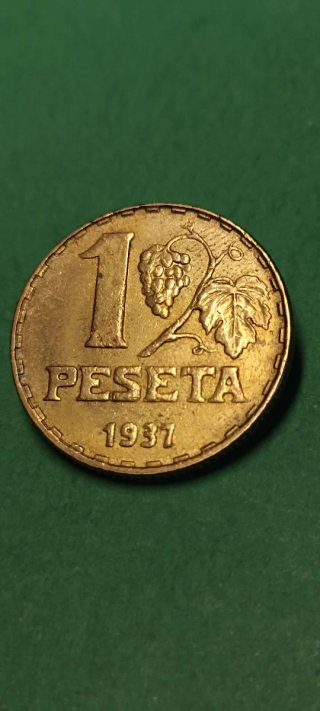 Peseta 1937.