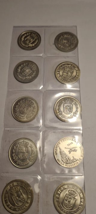 12 Medallas Conmemorativas Región de Murcia