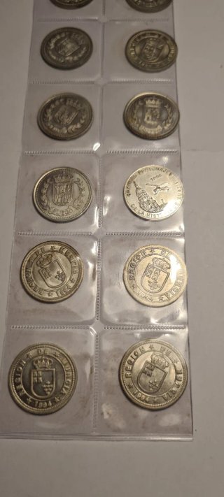 12 Medallas Conmemorativas Región de Murcia