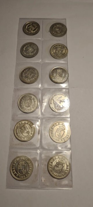 12 Medallas Conmemorativas Región de Murcia