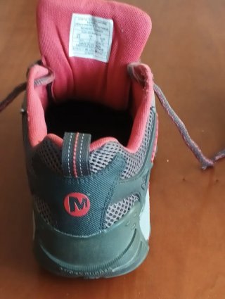 Zapatillas Trekking Mujer Gris/Rosa