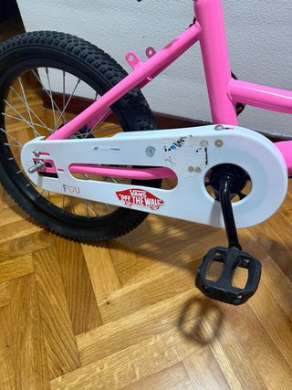 Bicicleta infantil rosa