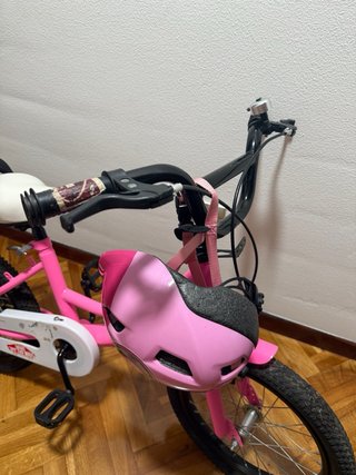 Bicicleta infantil rosa