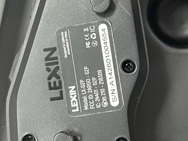 LEXIN 2X G2P Intercomunicador Casco Moto#004554