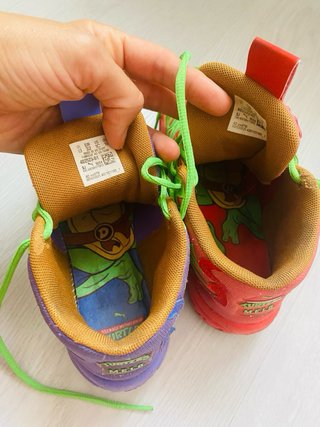 Bambas Puma MELO Ed. limitada tortugas ninja. T.32