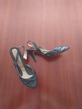 Zapatos de tacón negros T38