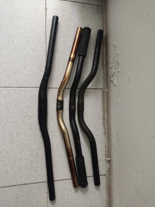 Manillares de bicicleta de montaña precio unidad.