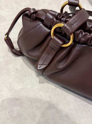 Borsa Miu Miu Joie in pelle nappa marrone Archivio 2006